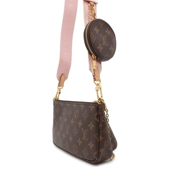 Louis Vuitton Shoulder Bag Pochette Accessoire Monogram Multi - Picture 1 of 15
